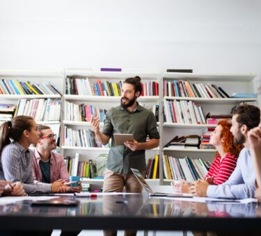 Business meeting and teamwork by business people